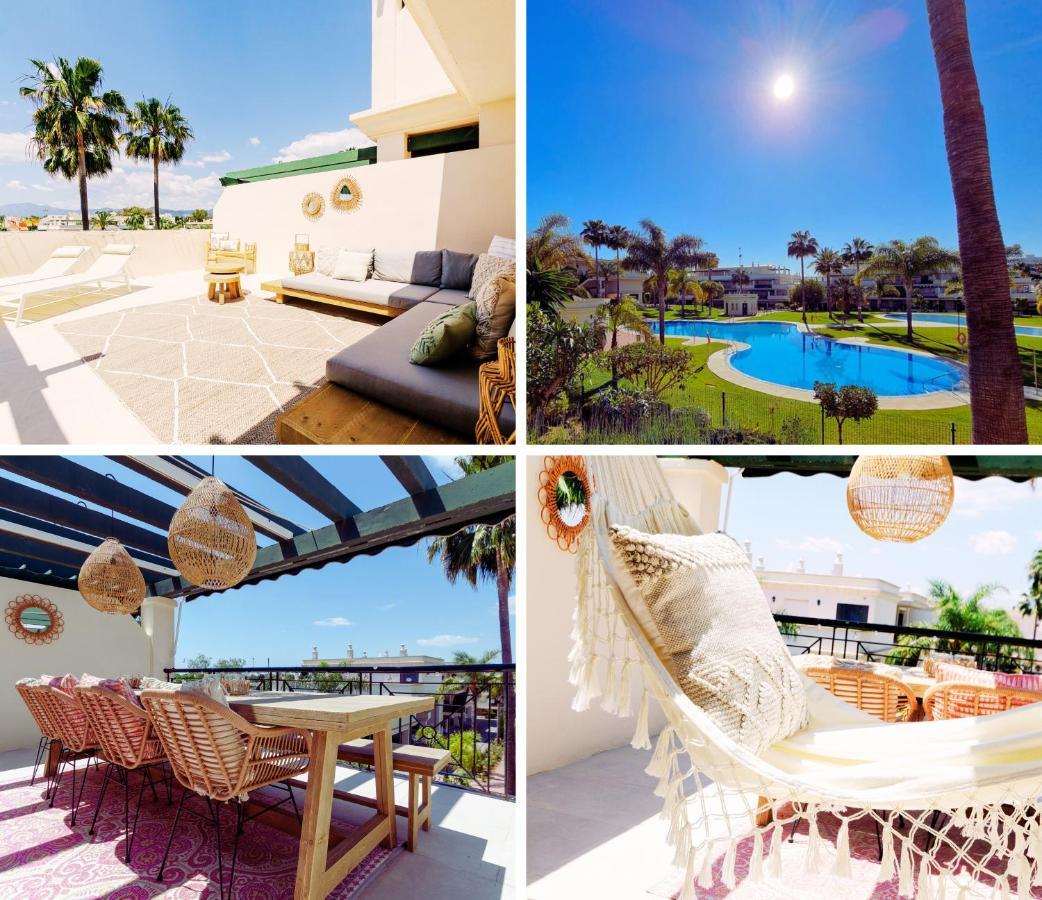 Stayatsas Luxe App Vlakbij Strand, 80 M2 Terras, Grote Zwembaden Appartement Marbella